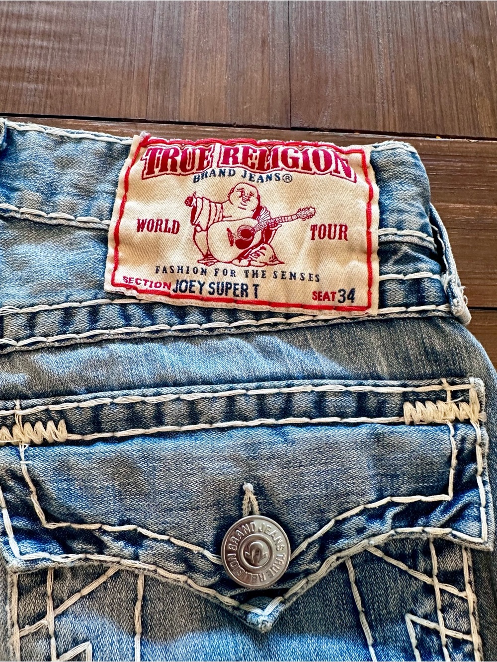 Vintage True Religion Joey Super T World Tour Jeans